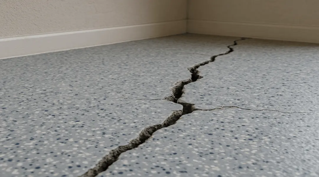 Cracks Forming Underneath Epoxy Garage Floor Coatings